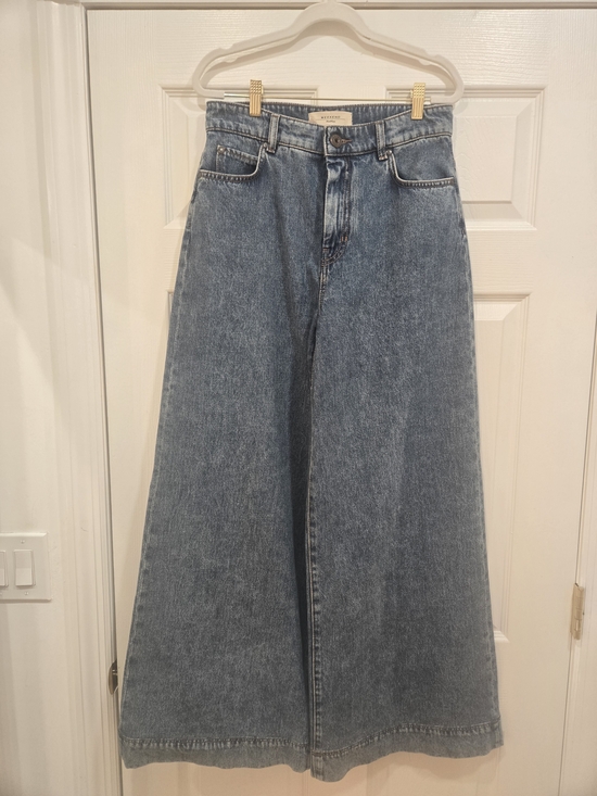 Weekend Max Mara Denim - Weekend Max Mara Blue Wide-Leg High-Rise Jeans